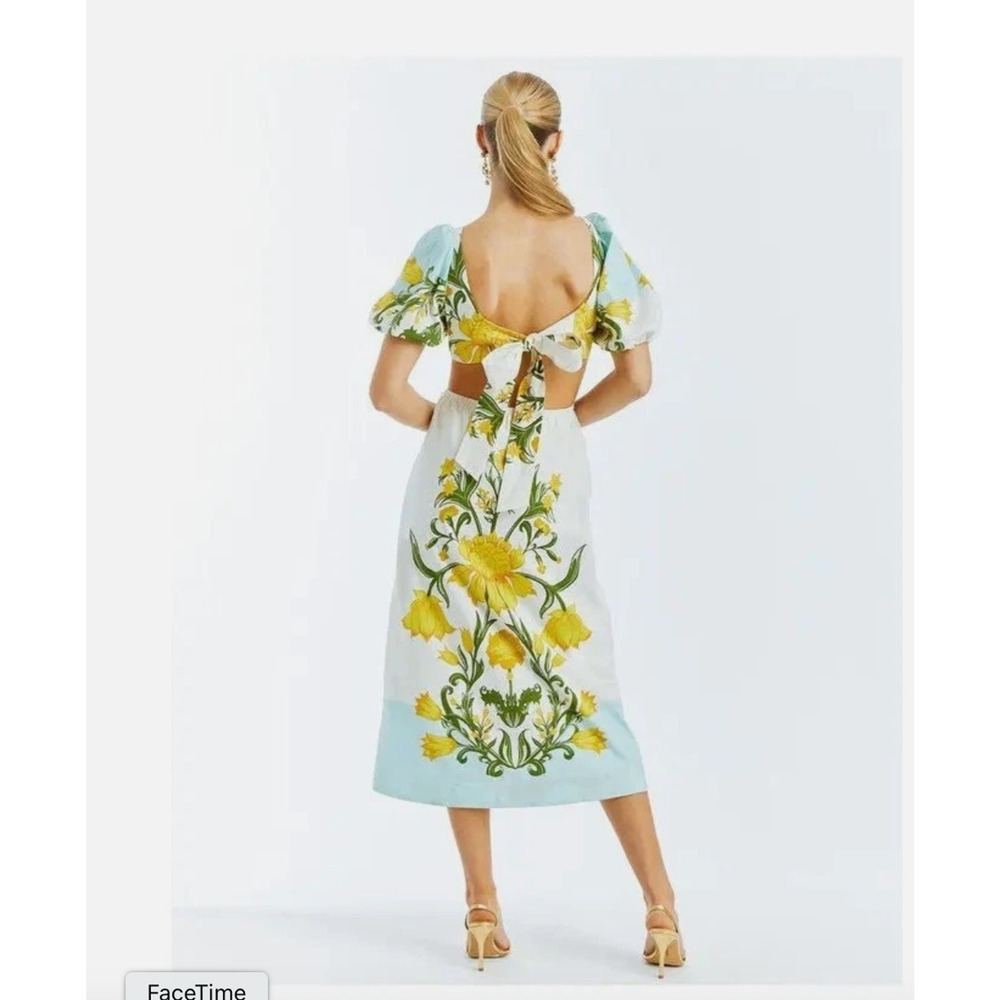 NWT Mestiza New York | Eileen Midi Dress Size Large - Picture 2 of 3